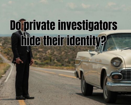 a private investigator under hidden identity