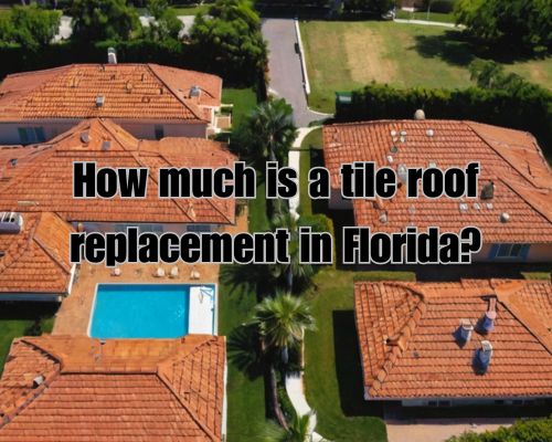 a home with tile roofing