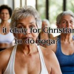 Christian people doing yoga