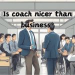 A coach guiding a team with a supportive demeanor, contrasting with a business setting showing a more serious and formal atmosphere