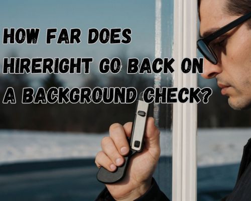 a background checker in field