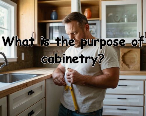 a man working in cabinetry