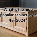 a modern shaker cabinet
