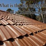 a good condition colorbond roofing