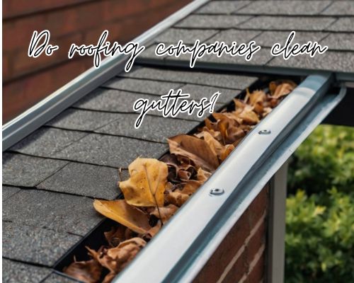 a gutter in schedule for cleaning