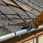 a home with new good guttering