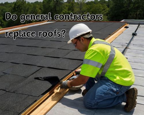 a known contractor working on roof replacement