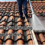 a roof thorough roof cleaning