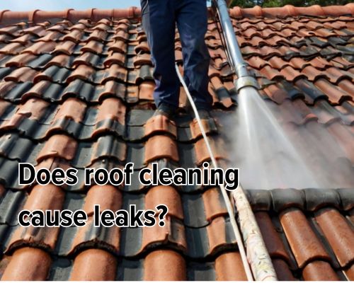 a roof thorough roof cleaning