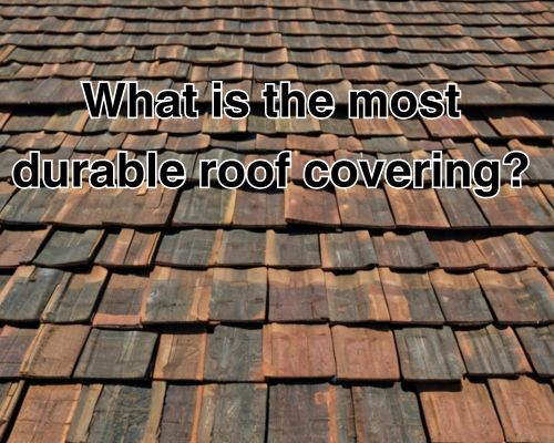 a shingle roofing