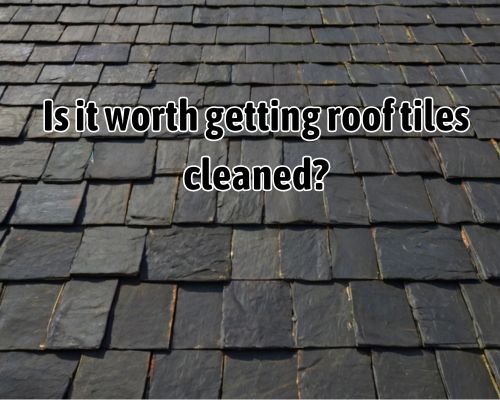 a worth the price roof cleaning charge