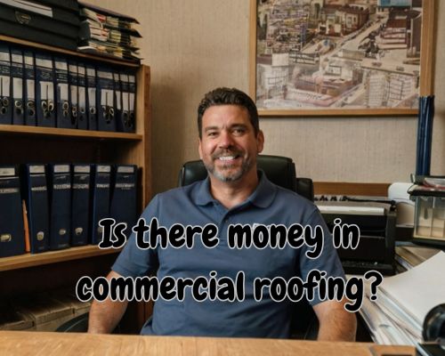 a commercial roofing company owner