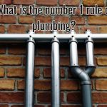 a good plumbing figure