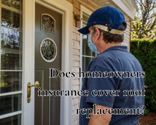a insurance company reaching out to a homeowner
