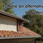 a two-roofing with gutters