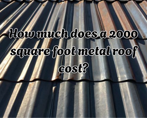 A roof under replacement