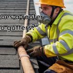 Efficient roof gutter installation helping prevent leaks and damage