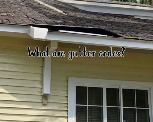 a roof gutter of a home in Florida