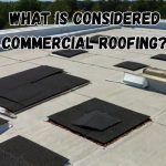 a clean commercial roofing