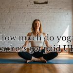 a well-paid yoga teacher