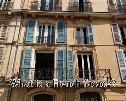 a french facade