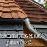 a graded guttering
