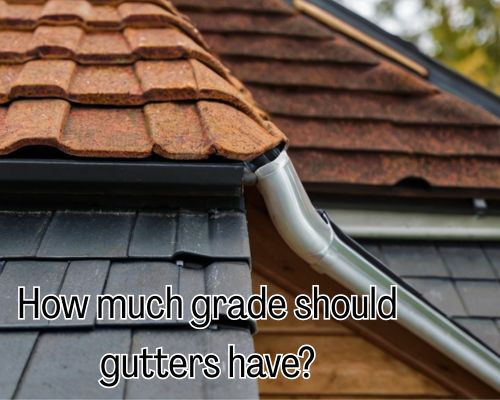 a graded guttering