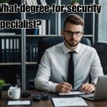 a security specialist in the office
