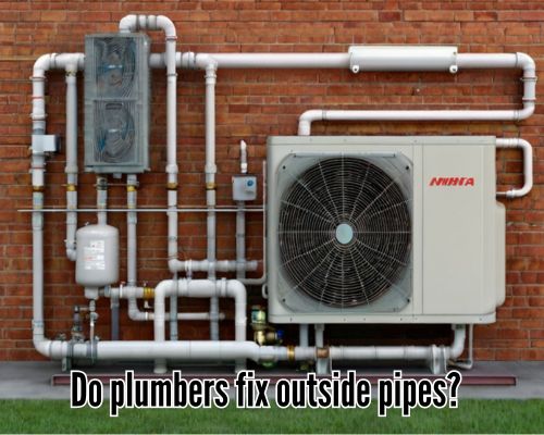 outside pipes