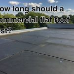 Clean, well-maintained flat roof.