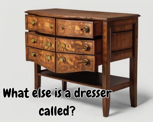 an old style dresser