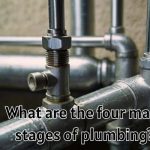 new metal plumbing pipes